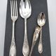 Bigouden decor cutlery set. 38 pieces. Silver-plated metal.