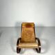 Sgarsul Rocking Chair By aGe Aulenti For Poltronova, Italy, 1960s