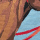 Canvas , horse's head