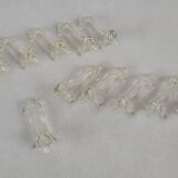 12 plastic dachshund/bassett knife holders 1970s