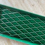 Vintage dark green ceramic plate