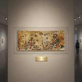 Tapisserie 2 m -Médiévale reproduction fresque croisades Templiers