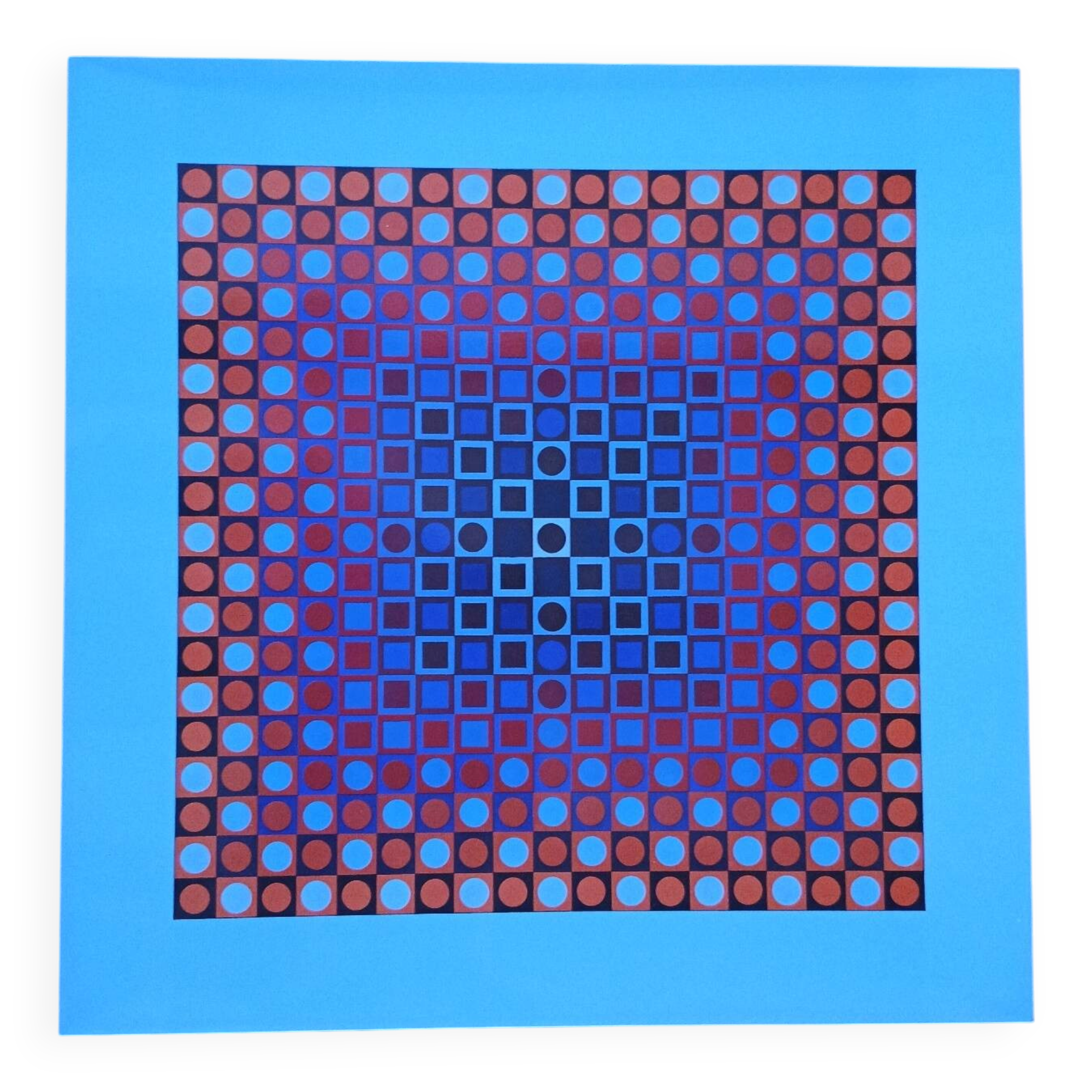 Victor Vasarely Sérigraphie op art Éditions du Griffon