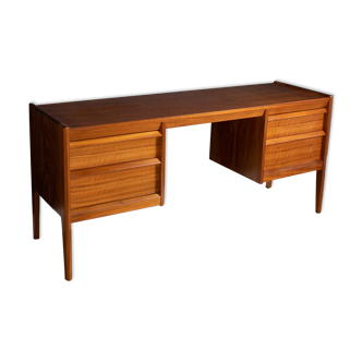 Retro Walnut & Rosewood Younger Desk Dresser By John Herbert