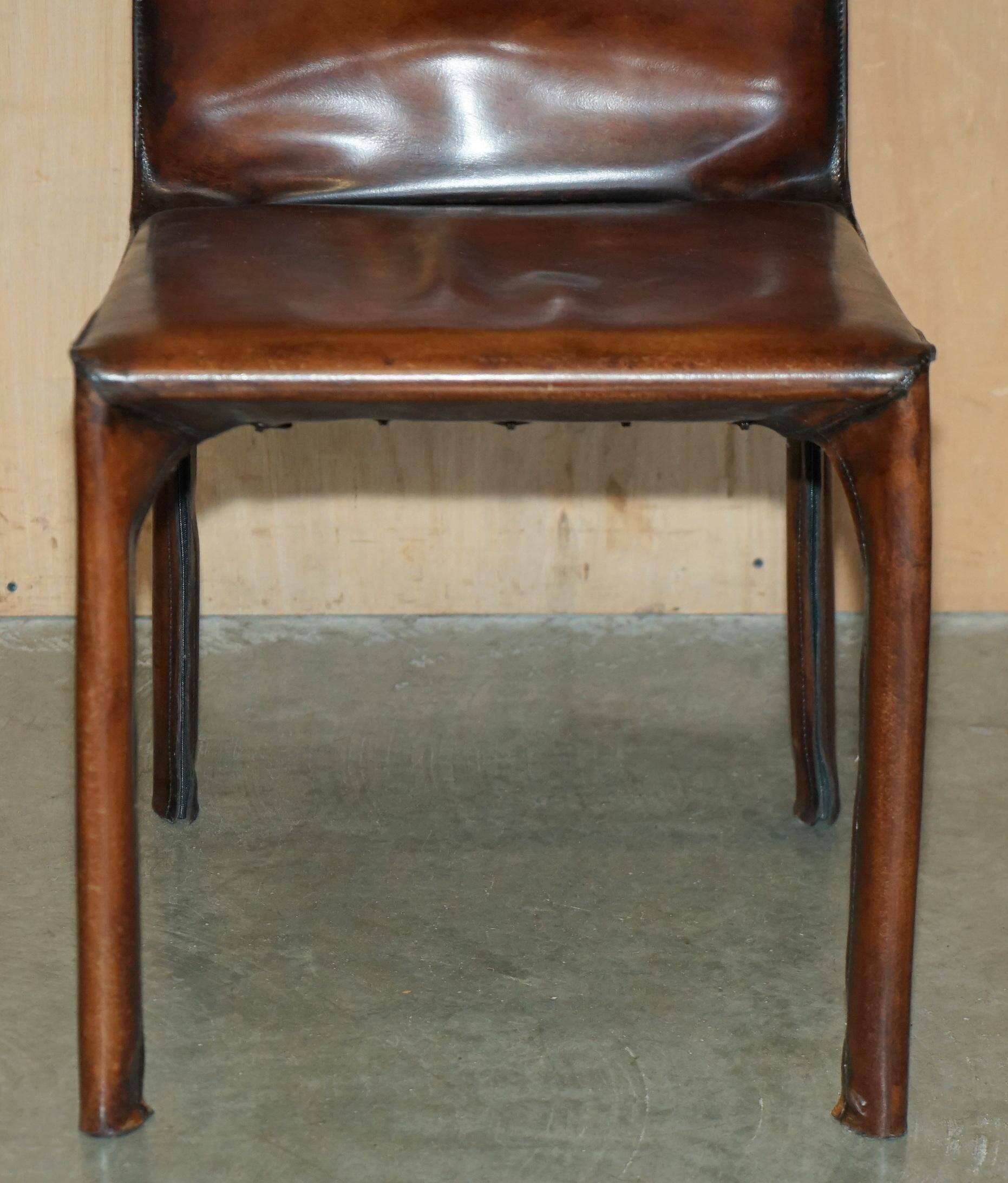 Vintage chair Cab 412 by Mario Bellini for Matteo Grassi, 1977