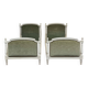 Pair of Louis XVI style beech beds