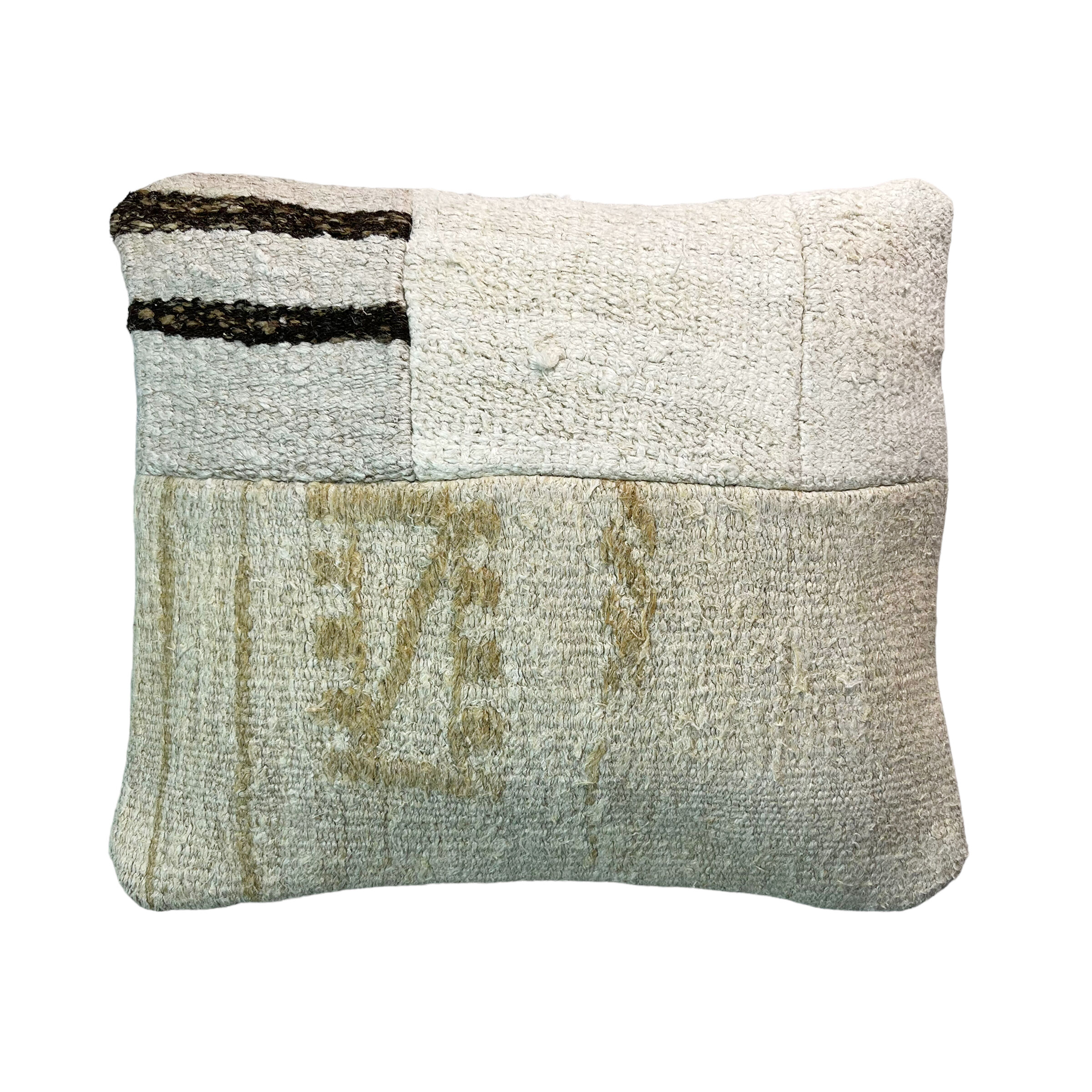 Housse de coussin kilim turc vintage 40 x 40 cm