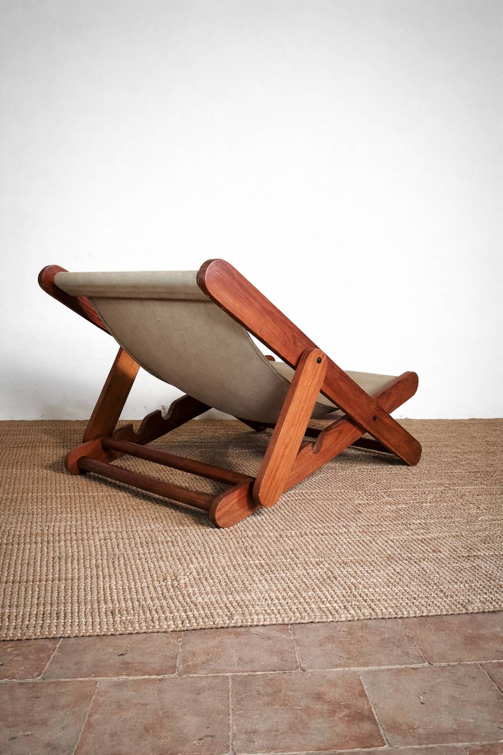 Kon-Tiki folding chaise longue – Designed by Gillis Lundgren for IKEA, 1970.