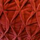 Coussin velours nid d'abeille 36x40cm