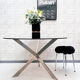 70s Glass roundtable