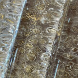 Vintage shell Murano wall lamp