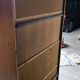 Vintage EFA bookcase and shelves by Georges Frydman