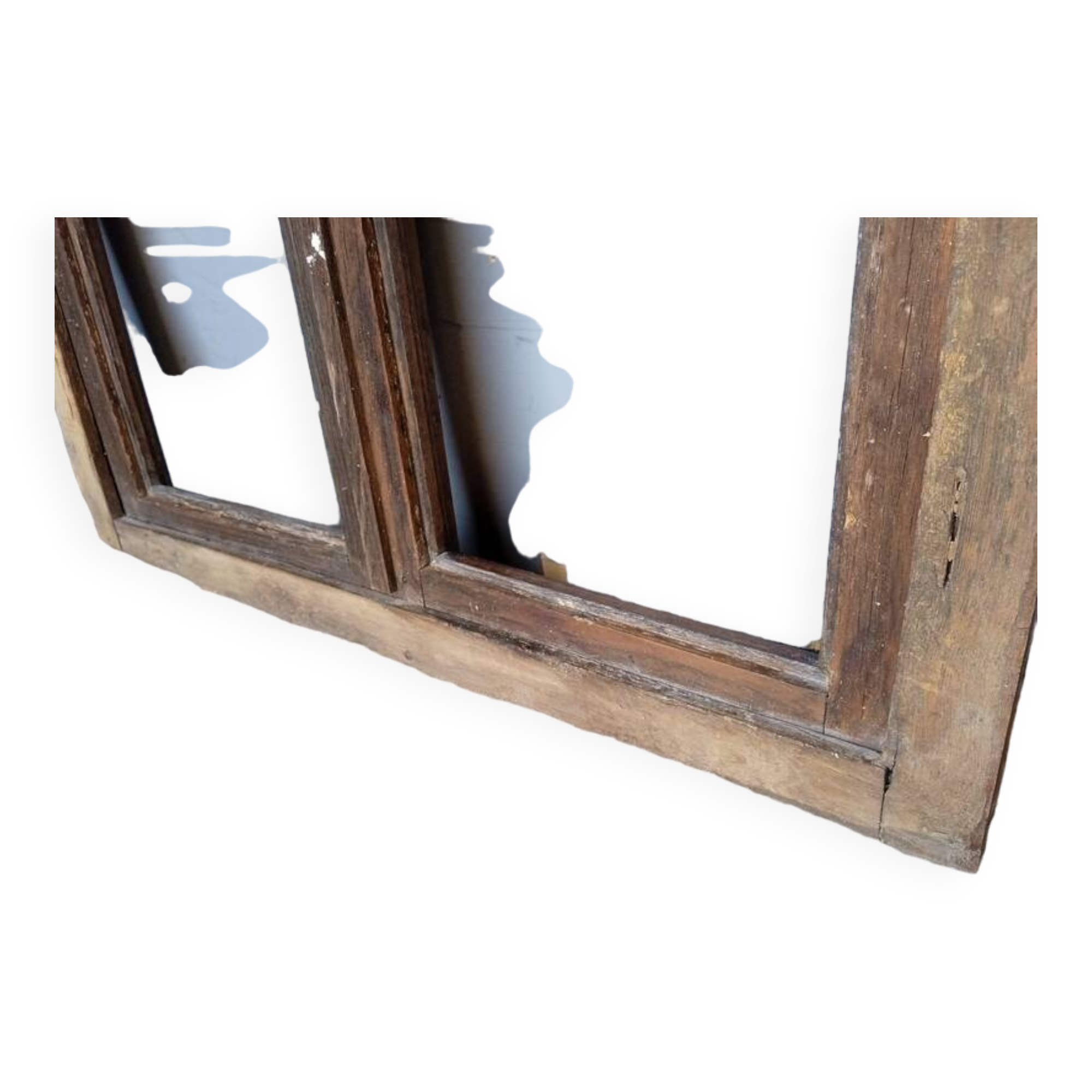 18th century chestnut window 107/83cm