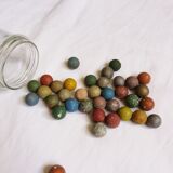 35 terracotta balls