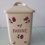 Decorative flour pot