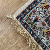Pair Of New Persian Kilims Handwoven Kurdish Senneh Area Rugs- 115x166cm