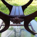 Console/table d'appoint curule
