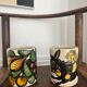 Pair of vintage ceramic mugs
