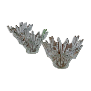 Glazen schaaltjes set