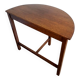 Vintage half-moon coffee table