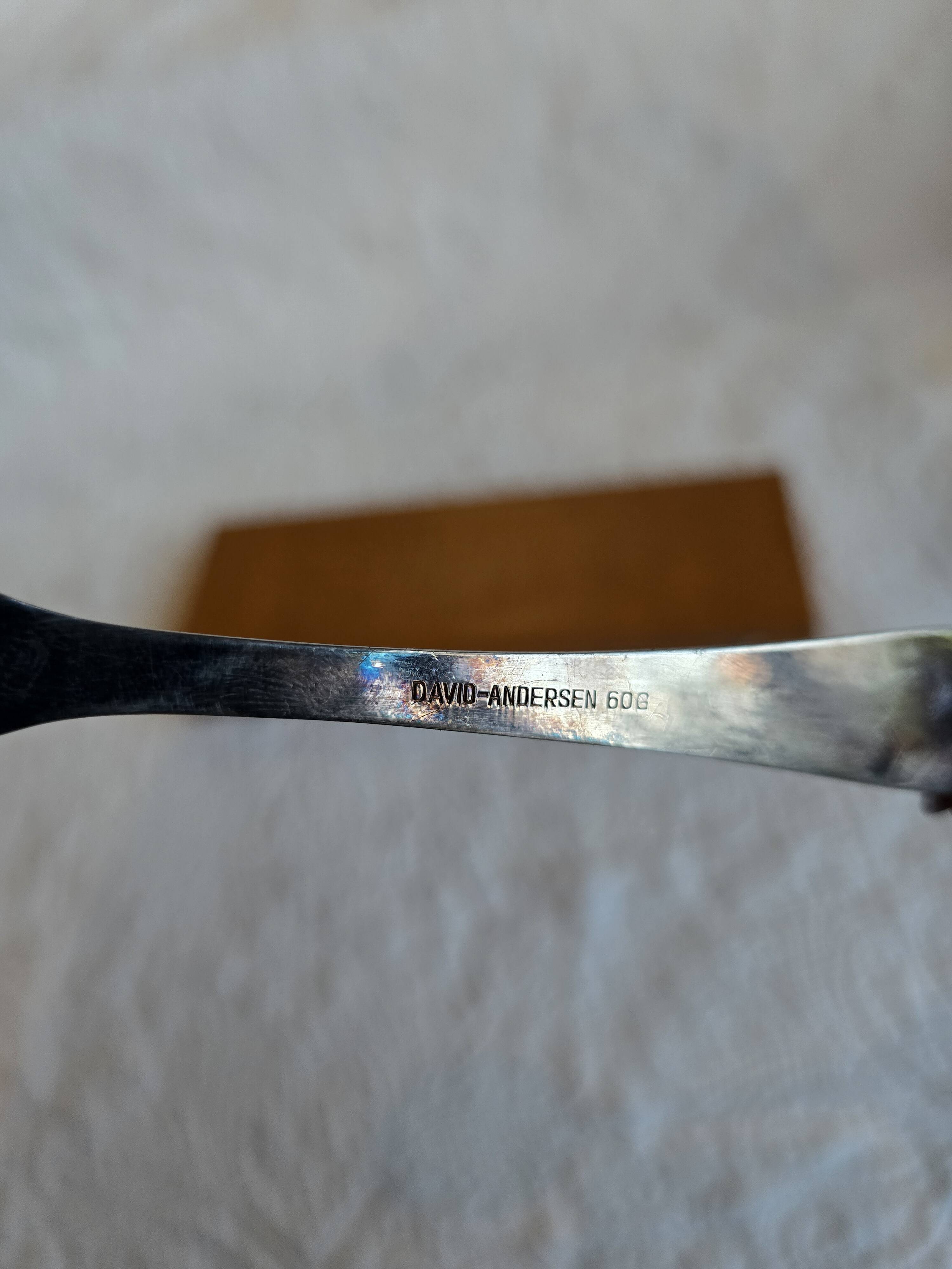 Silver spoon model Norrona by David Andersen