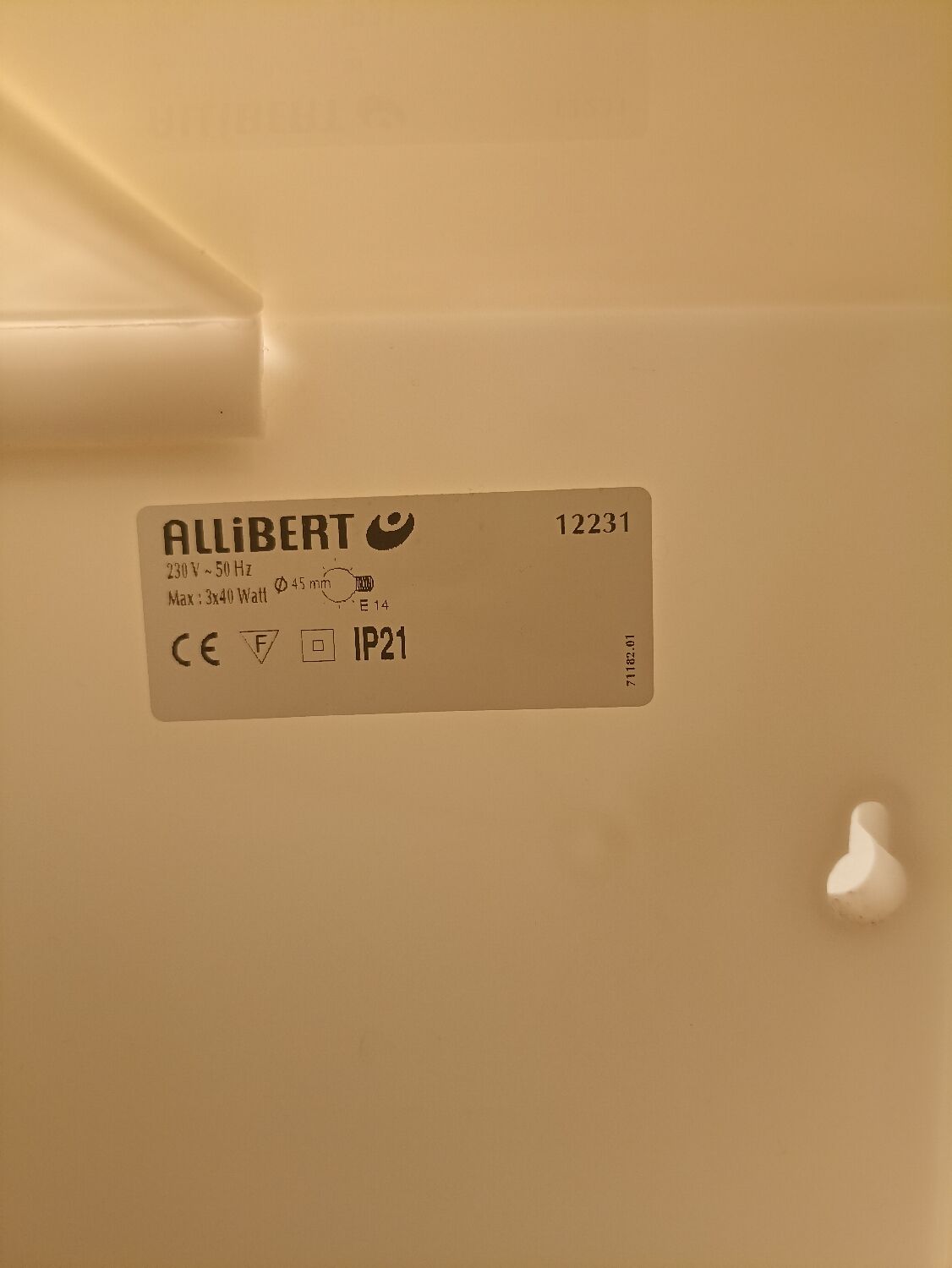 Illuminated mirror bathroom cabinet