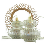 Pair of pendant lights