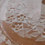 Vintage Walther Glass Mikasa Germany Pedestal Cake Tray