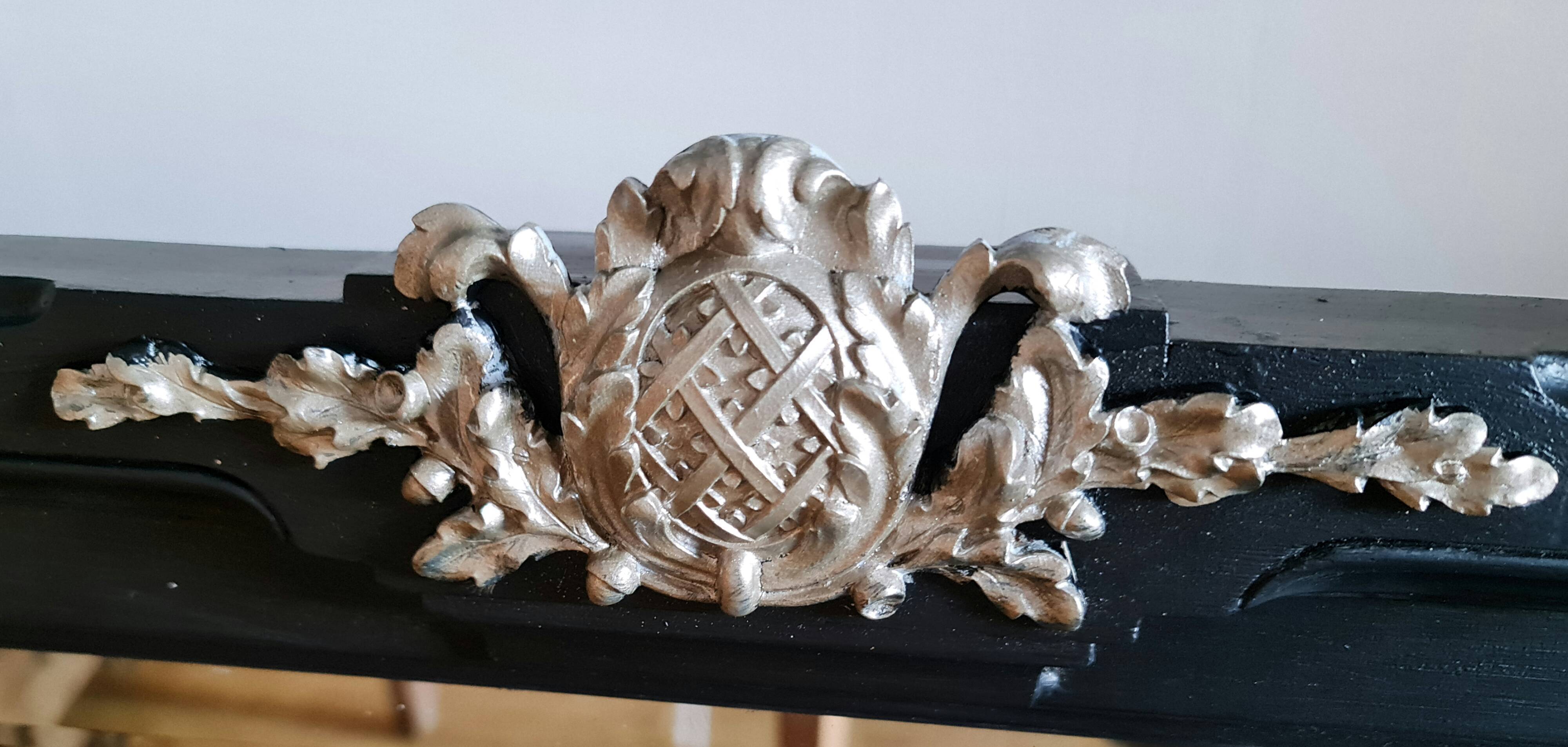 Antique mirror beveled ice 125x43cm