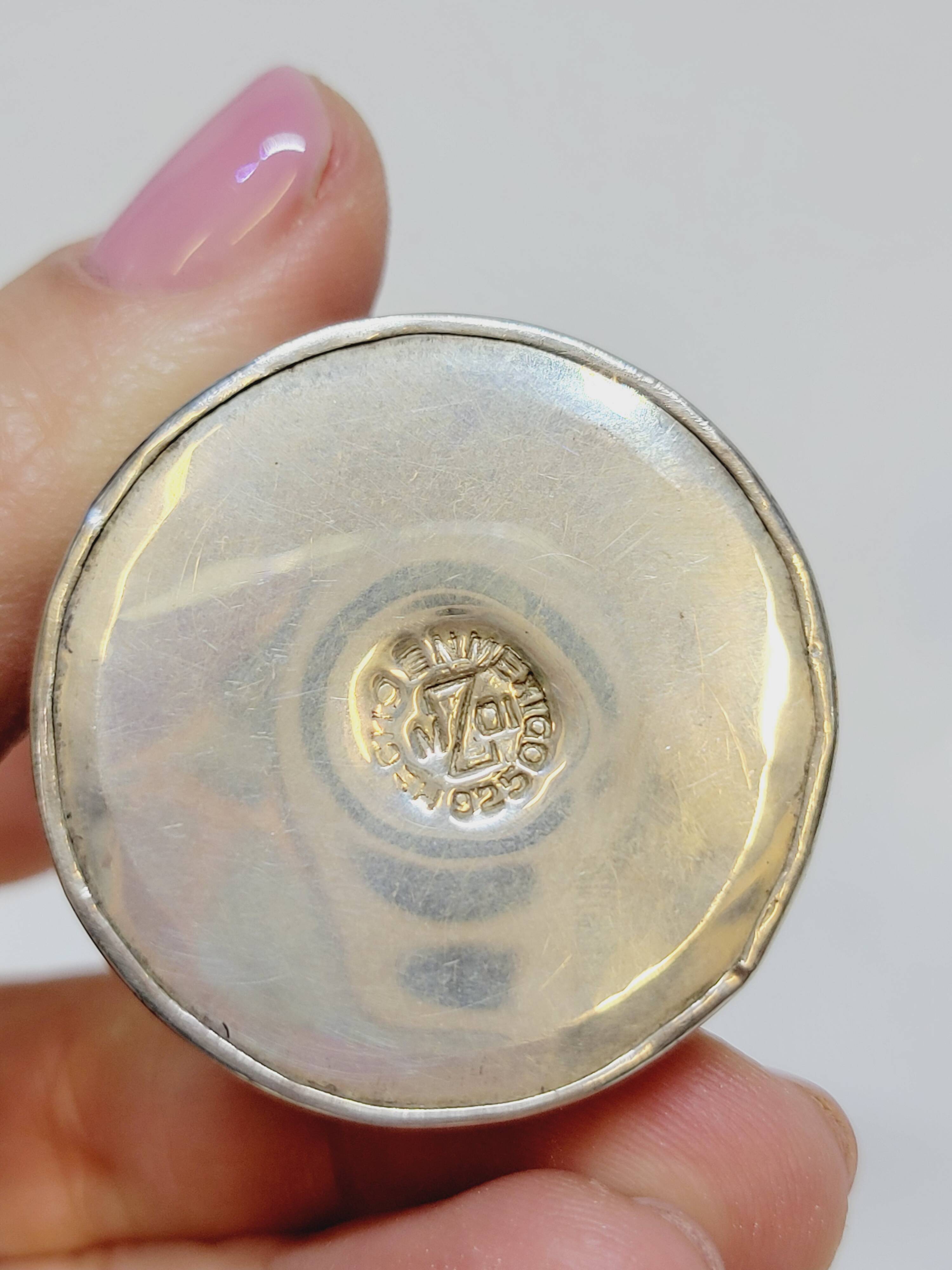 Vintage Mexican 925 Silver Salt and Pepper Shakers