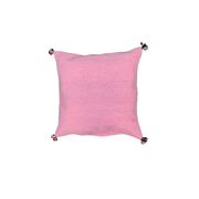 Coussin berbère rose simple