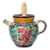 Pitcher Pot Earthenware - dragon decor - Swirling patterns and fantastic creatures - Masse frères