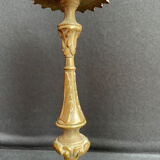 Candlesticks (2) - Louis XVI style - Gilded bronze