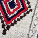 Tapis berbere beni ouarain losanges 80x185 cm
