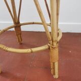 Rattan stool