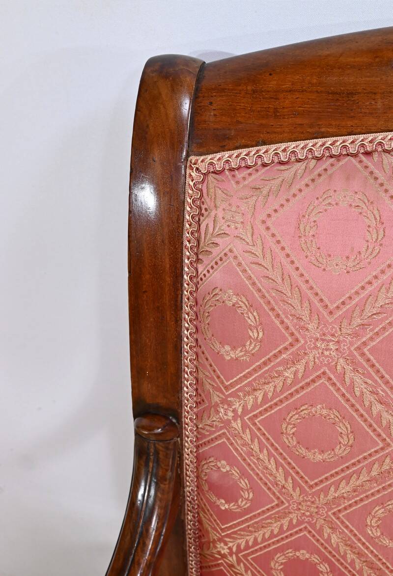 Paire de Fauteuils en Acajou, époque Restauration – Début XIXe