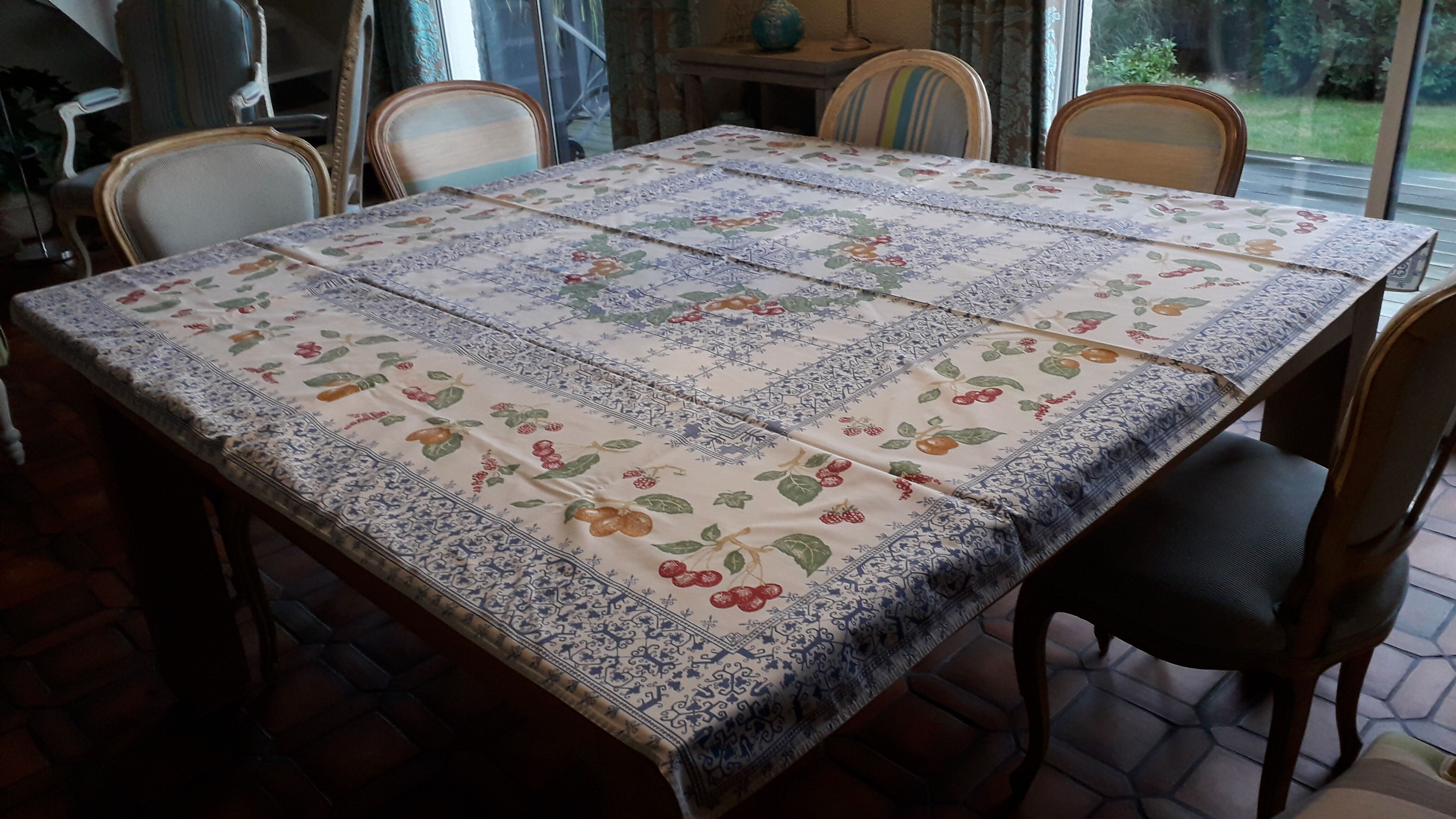 Ribeauville Alsace printed tablecloth MIE