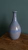 Vase bouteille signé en grès émaillée, céramique artisanale