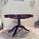 Jacob Desmalter mahogany pedestal table, stamped, Empire/Consulate period