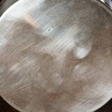 Circular silver-plated candy box, Art Deco period