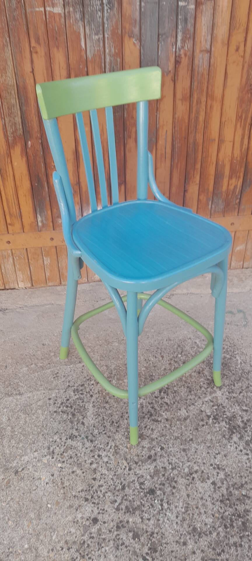 Chaise bistrot haute