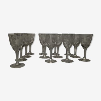 Liqueur glasses