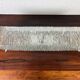 1960s frosted molded glass wall sconce