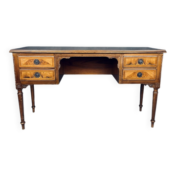 Bureau en Bois Italien, Années 1950