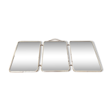 Triple barber mirror 57x27cm