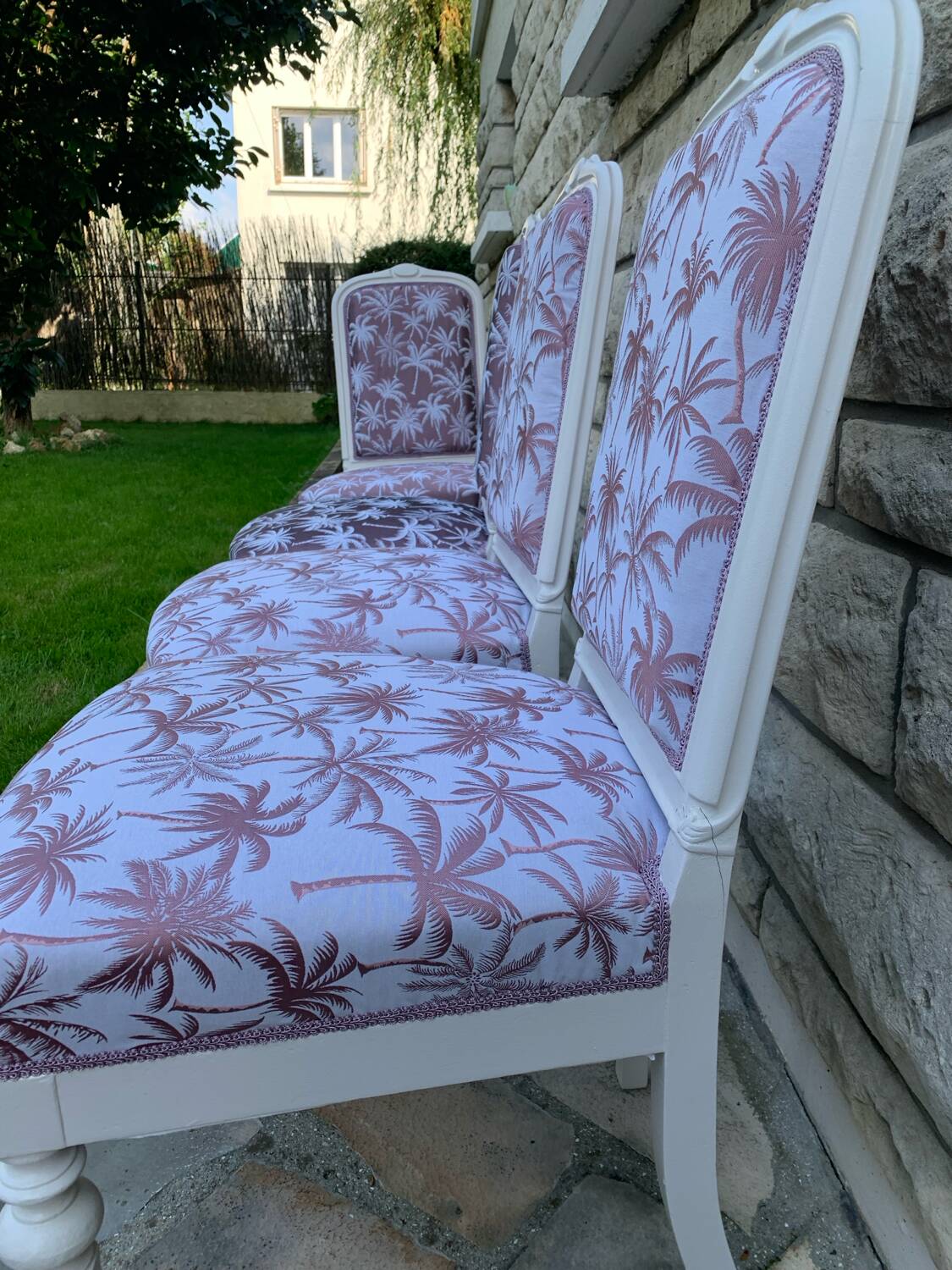 4 Napoleon III chairs