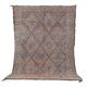 Vintage Moroccan Beni Mguild Rug 194 x 270 cm - Berber Wool Rug Handmade