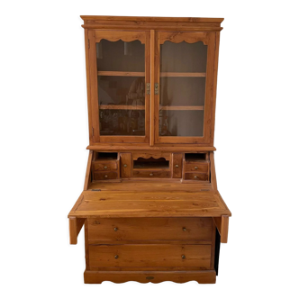 Secrétaire vaisselier artisanal
