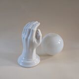 Applique main en céramique, 1980