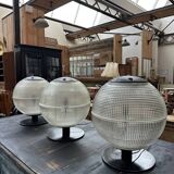 Suite of 3 70s holophanes